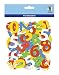 Ursus 20310099 - Filz Stanzteile, Zahlen, 150 g/qm, 120 Zahlen, aus Bastelfilz, selbstklebend, in 5 verschiedenen Farben, ideal zum kreativen Basteln und Gestalten
