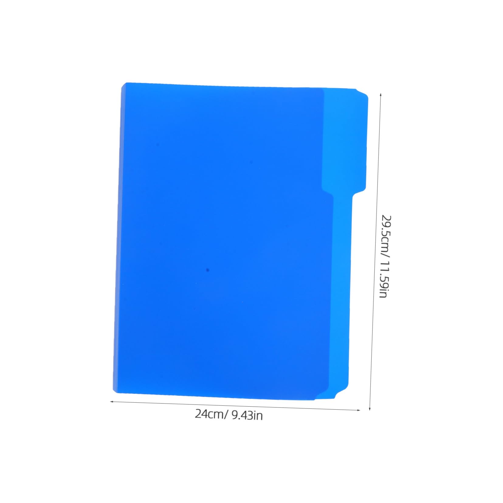 18 piezas Carpeta de Archivos de Plástico de Organizador de y Partituras para Oficina para Escolar y Doméstico