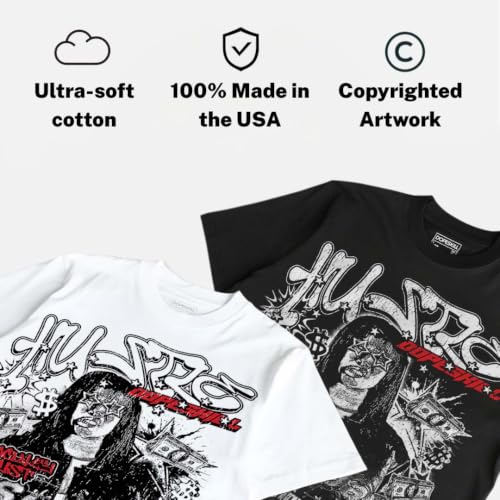 Image of DopeSkill Graphic Tee Streetwear Hypebeast Hip Hop Unisex Premium T-Shirt Sneaker Colour Matching Shirts Gift for Sneakerhead