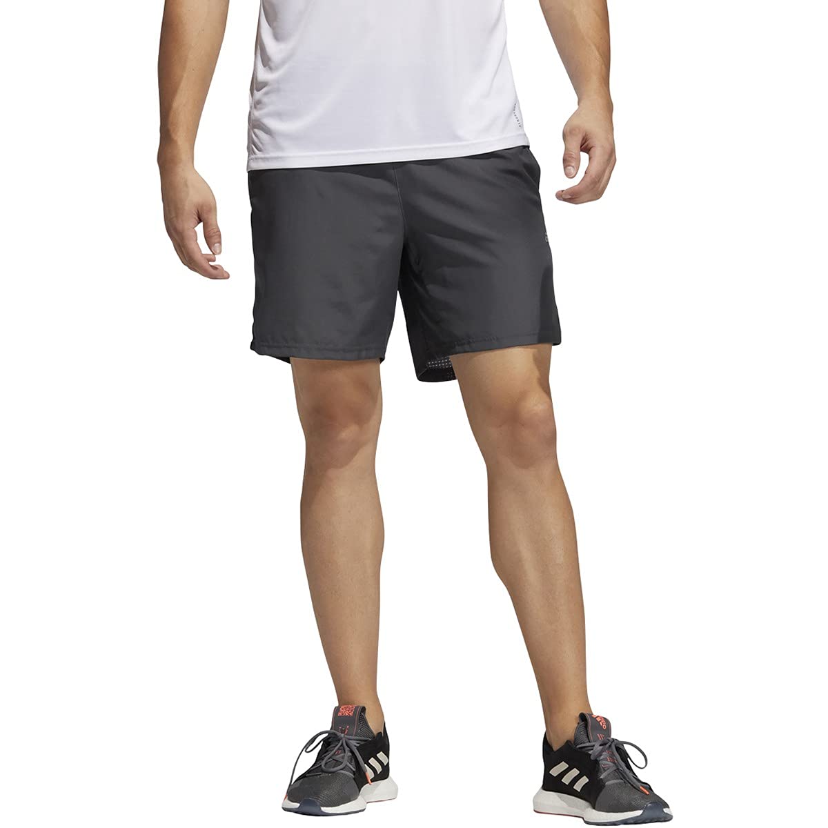 adidas Men's Own The Run Shorts, Grey, 3X-Large