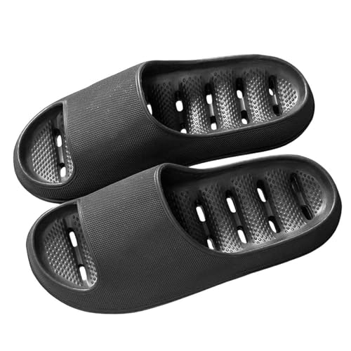 Mens Shower Shoes With Holes Dry Quickly Bath Slippers Womens Non Slip Indoor Home Bedroom Pool Spa Guest College Dorm
