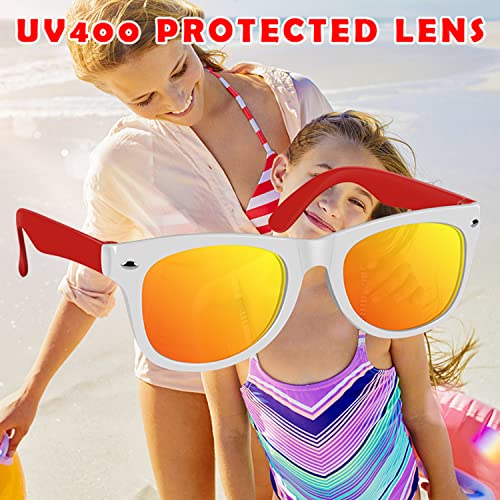 Kids Sunglasses Bulk,24Pack Kids Sunglasses with UV400 Protection,Kids Sunglasses Party Favors,for Boys Girls Age 3-84