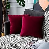 sofakissen rot 50x50 Pflegeleicht und mit Garantie: Separat kalt waschen, nur im Schonwaschgang waschen, nicht bleichen.Jeder Samtkissenbezug enthält eine Standardgarantie von 30 Tagen, falls ein Problem auftreten sollte.