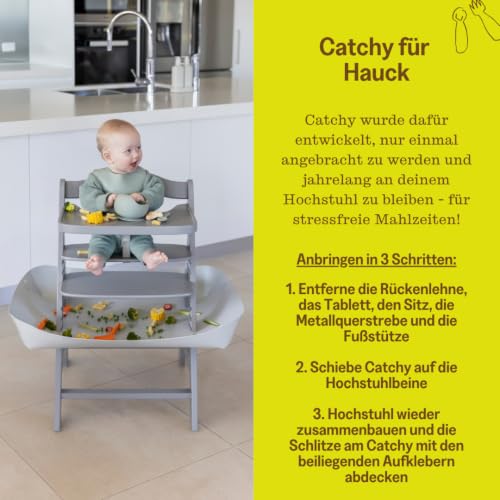 CATCHY - Hochstuhl Auffangschale - Zubehör für den Hauck Alpha/Beta – Ansicht 5