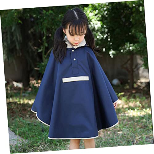 VALICLUD Rain Jacket Children Rainwear Kid Rain Cover Poncho Hooded Rainwear Rain Suit Punchos Rain4