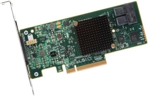 LSI00407 MegaRAID SAS Controller (12Gbps SAS, 8X PCI-e 3.0, RAID 0/1/5/10/50/JBOD) Green