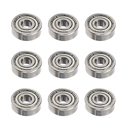 Othmro 深溝玉軸受 5mm内径 16mm外径 5mm厚さ 製品モデル625ZZ 20個入り 高炭素鋼 ボールベアリング リールベアリング 軸受け 両シールド付 ベアリング交換 ベアリング モデルカーの部品 DIY器具