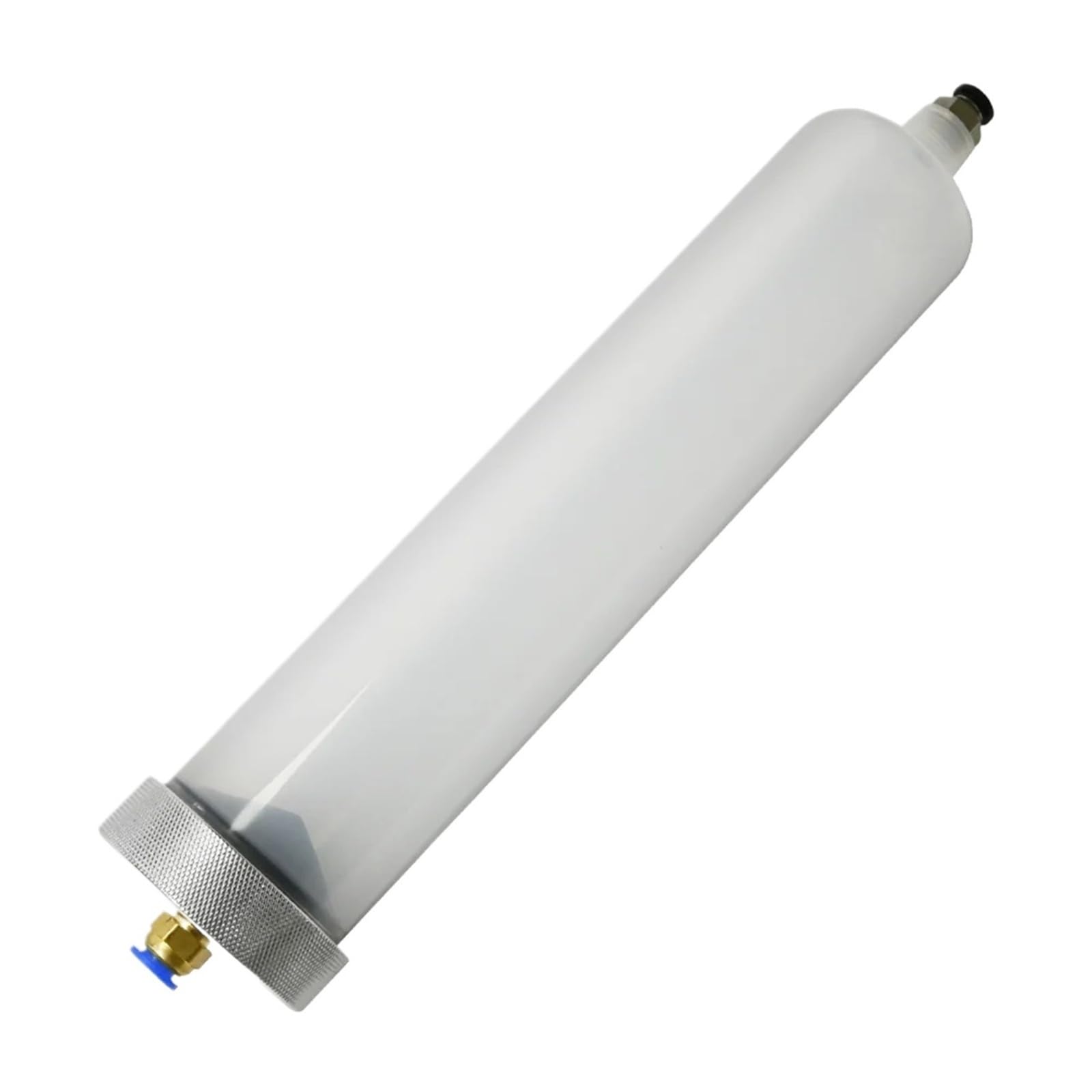 Kompatibel for 3D-Drucker, Ton-PP-Material, Zylinder 0,5 l, mit Deckel und Stopfen-Zubehörteilen(1PC 0.5L)