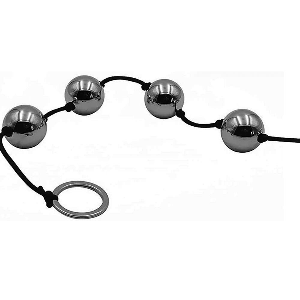 ChicLSQ Anal Beads Sex Kugeln Analperlen Kette Edelstahl Analkugeln,mit 4  Metall Kugeln,Lustkugeln,Kugeln,Sexspielzeug, Analkette für Anfänger Lang  Analkugelstab Analkettekette : Amazon.de: Drogerie & Körperpflege