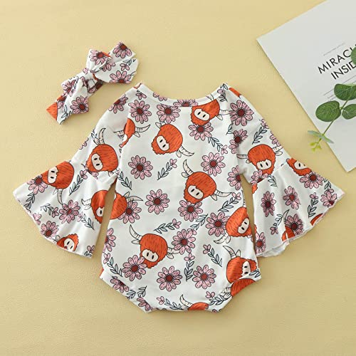 Calças de moletom para crianças, meninas, inverno, manga comprida, desenhos animados, vaca, estampas