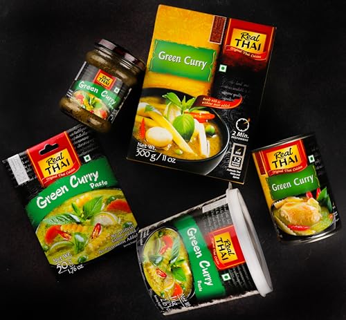 Image of Real Thai Green Curry Paste, 227Gram (Pack Of 3