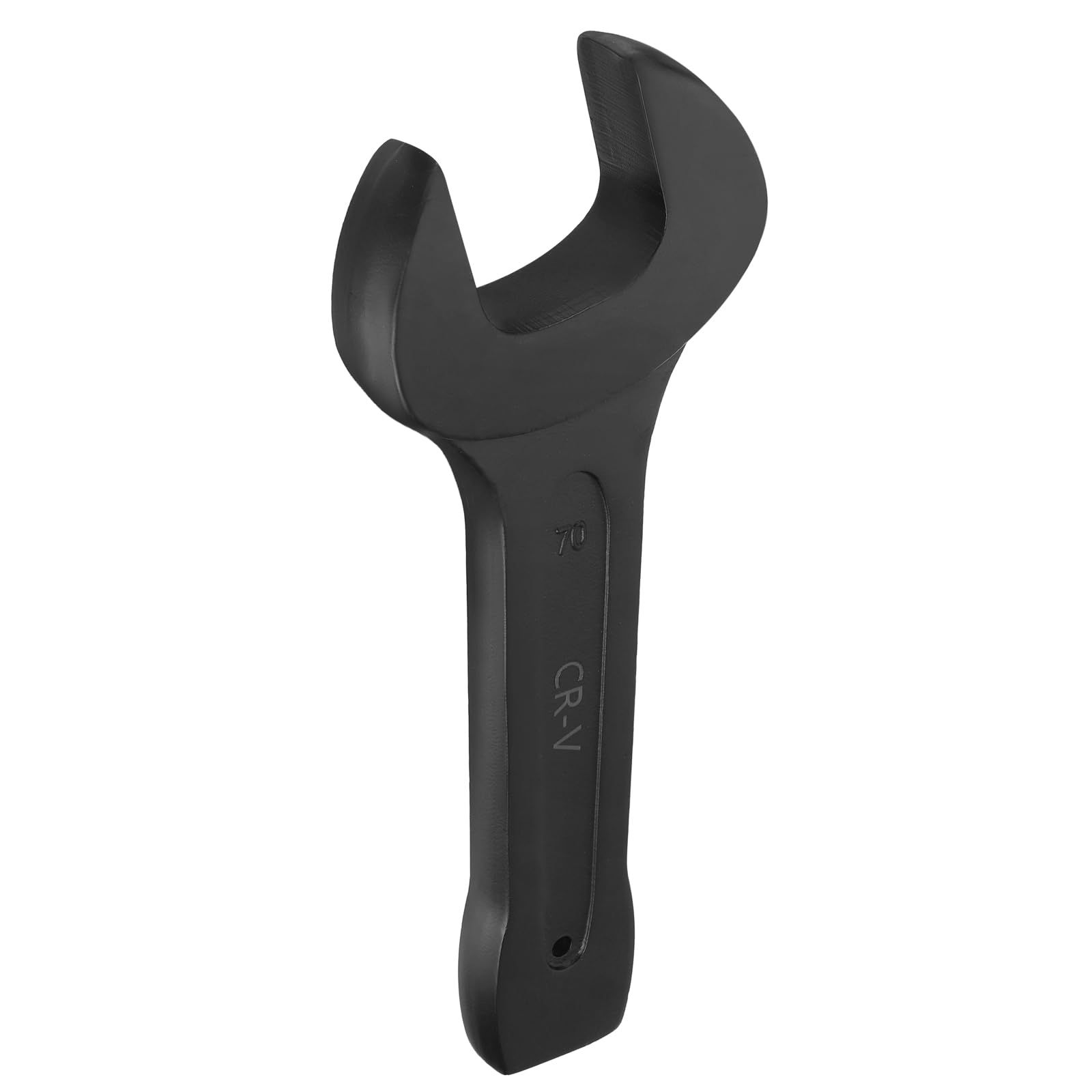 sourcing map Open End Striking Wrench 70mm Metric CR-V Steel Single Open Spanner Baking Paint U Shape Head Wrench Hand Tool for Mechanical Automotive Repair โ image 1