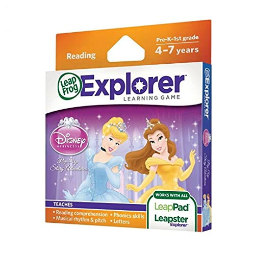 Jeu Toy Story 3 par LeapFrog Explorer - Disney Princess Aventures Pop Up (pour LeapPad et Leapster), 80 - 39041E, Violet - Version Anglaise