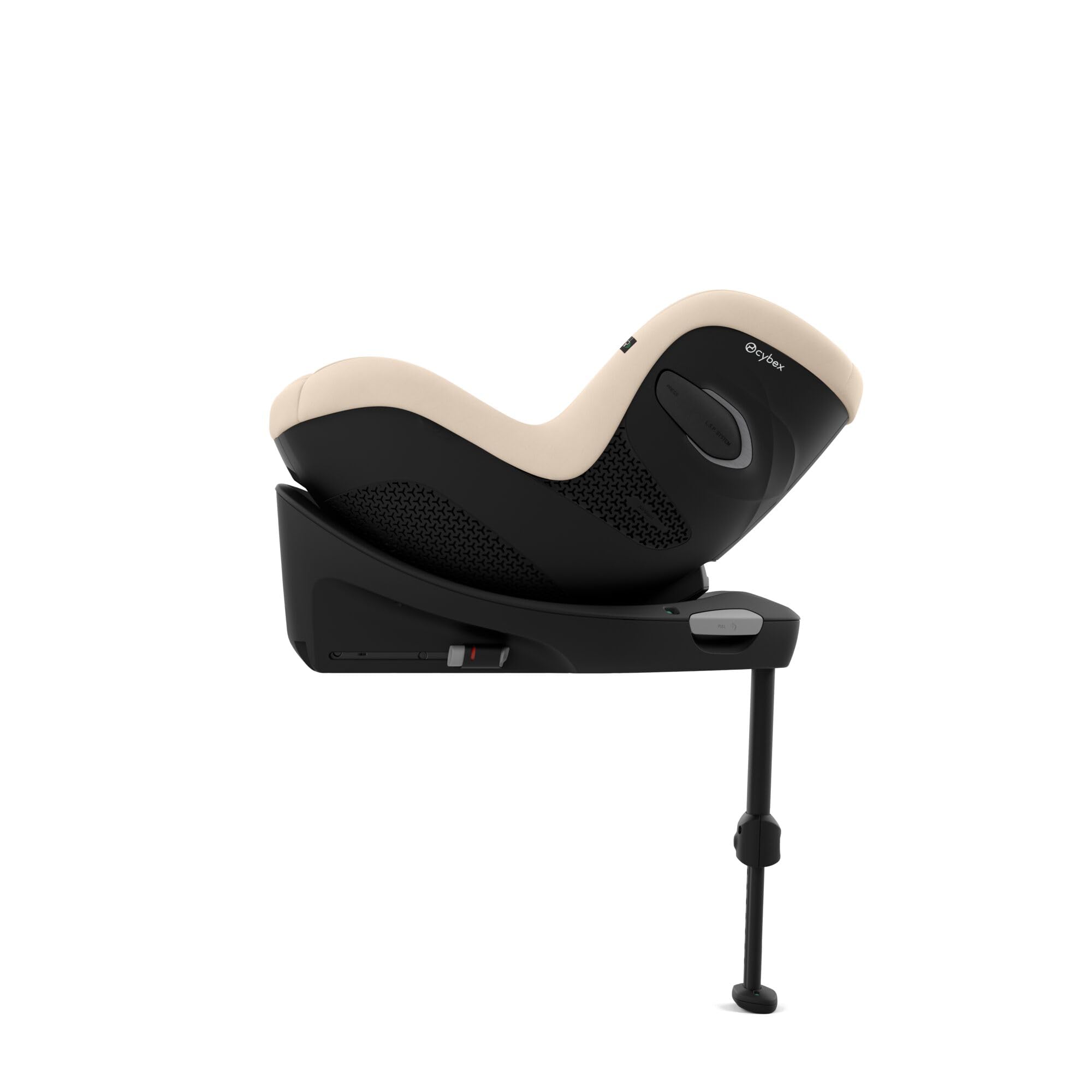 CYBEX Gold Fotelik samochodowy Sirona G3 bez podstawy, Od ok. 3 miesięcy do 4 lat (Od urodzenia z wkładką dla noworodka), Maks. 19 kg, 61–105 cm (Od 40 cm z wkładką dla noworodka), Almond Beige