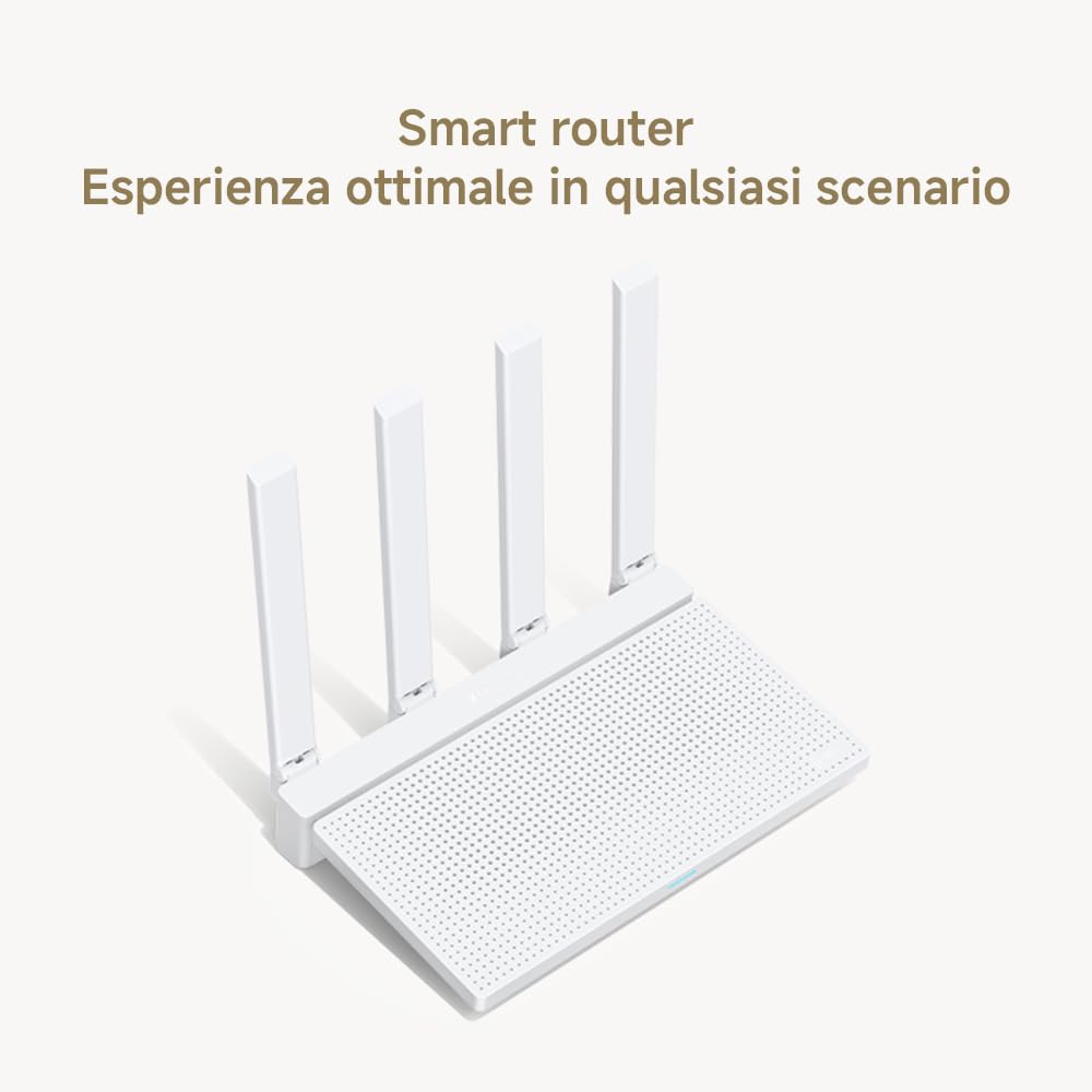 Router WiFi6 AX3000 - Porta Gigabit, Sistema Mesh, Prestazioni Elevate per Multipli Dispositivi