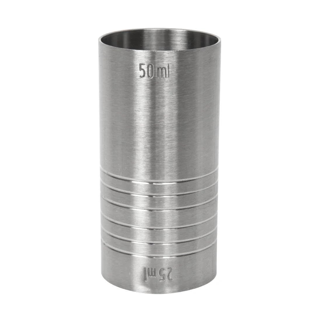 Stainless Steel Jigger Bar Pubs Clubs Wine Spirit Drinks Thimble Measure