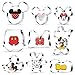 9 Stück Ausstechformen Mickey Mouse, Plätzchen Ausstecher Edelstahl, Mouse Cutter Set, Fondant Ausstecher, Keksausstecher, Minnie Mouse Geschenke Disney Backformen für Kuchendeko Handtuchhalter,Edelstahl  günstig Kaufen-9 Stück Ausstechformen Mickey Mouse, Plätzchen Ausstecher Edelstahl, Mouse Cutter Set, Fondant Ausstecher, Keksausstecher, Minnie Mouse Geschenke Disney Backformen für Kuchendeko