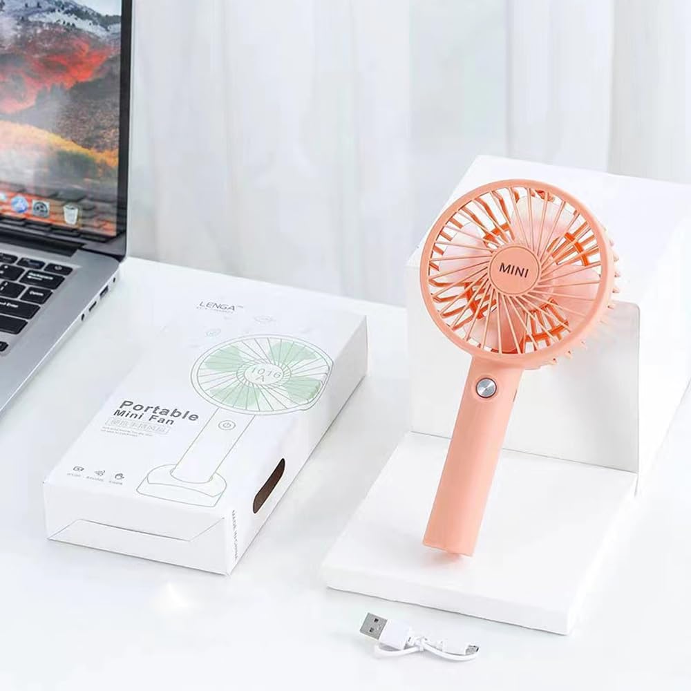 Ventilateur USB Silencieux, Mini Ventilateur USB Portable Puissant de 6 Pouces, Ventilateur USB 360 ° Méta Rotatif