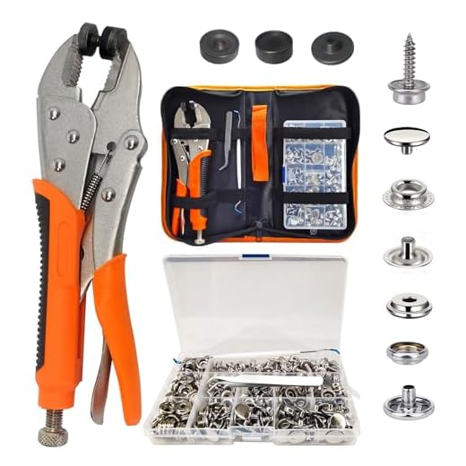 How to replace a screw on hartmann luggage Heavy-Duty Snap Fastener Installation Kit