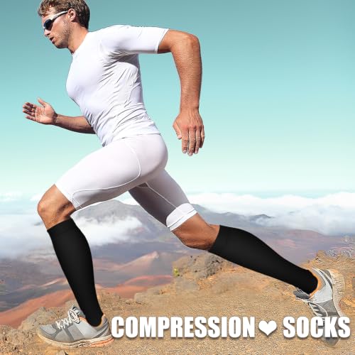 Image of Laite Hebe 3 Pack Medical Compression Sock-Compression Sock For Women and Men Circulation -Best for Running,Nursing,Athletic Sports