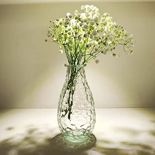 6pcs piccoli vasi da fiori di vetro, mini vaso