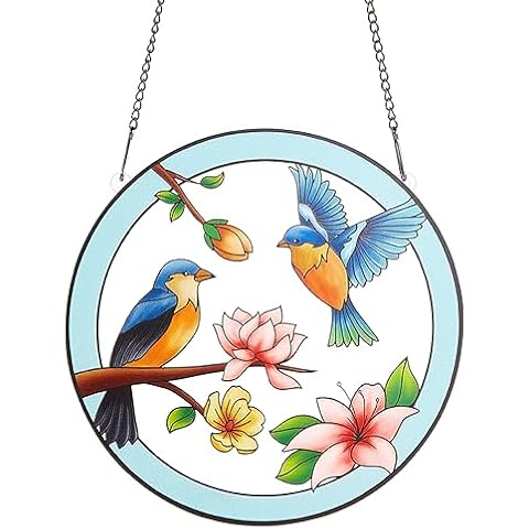 PLIGREAT Acrylic Stained Glass Suncatcher Cover