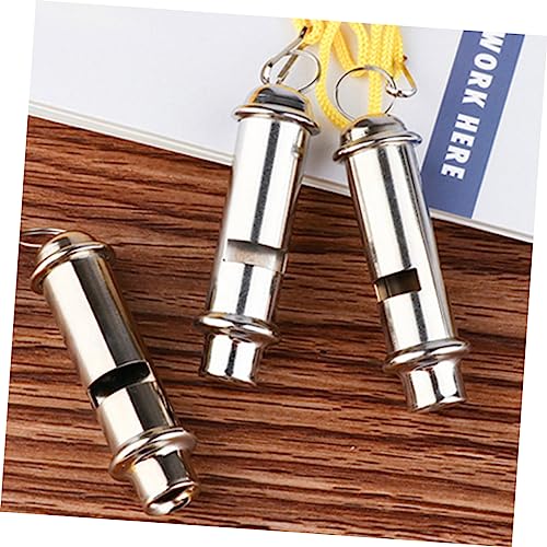 Silbato de seguridad de acero inoxidable pack 3 miniatura 3