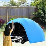 Funda de tela Oxford impermeable de alta calidad: hecha de tela Oxford 600D gruesa, la cubierta es impermeable en el exterior y utiliza tecnología de pegamento plano en el interior para proteger tu vehículo de arañazos, condiciones climáticas extremas y deterioro de la pintura.