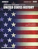 Advanced Placement United States History, 2020 Edition Answer Key 1531129153 Book Cover