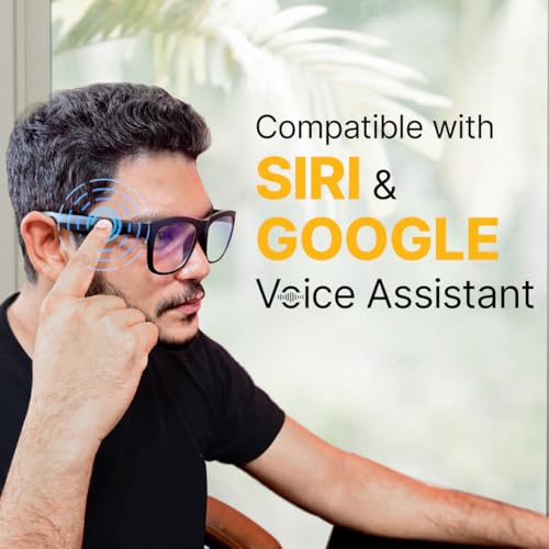 OAKTER Smart Glasses with Wireless Bluetooth | Hands-Free Calling | Open Ear Music | Sport Headset | Intelligent Eyewear | Connect with... - Image 2