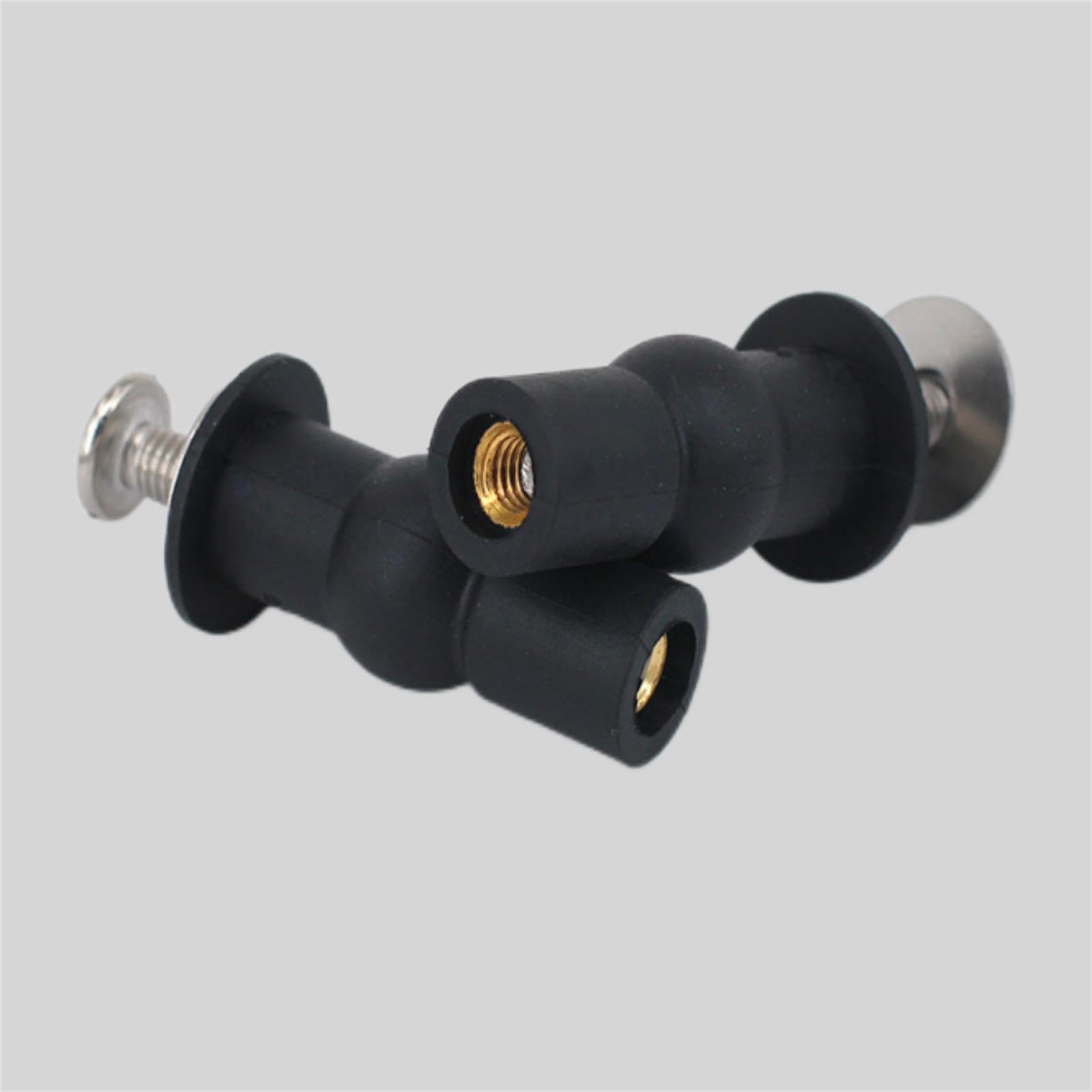 4 Pieces Toilet Seat Fixed, Toilet Seat Attachments, Toilet Seat Fixed Screw, for Toilet Seats General Toilet Seats - Image 3