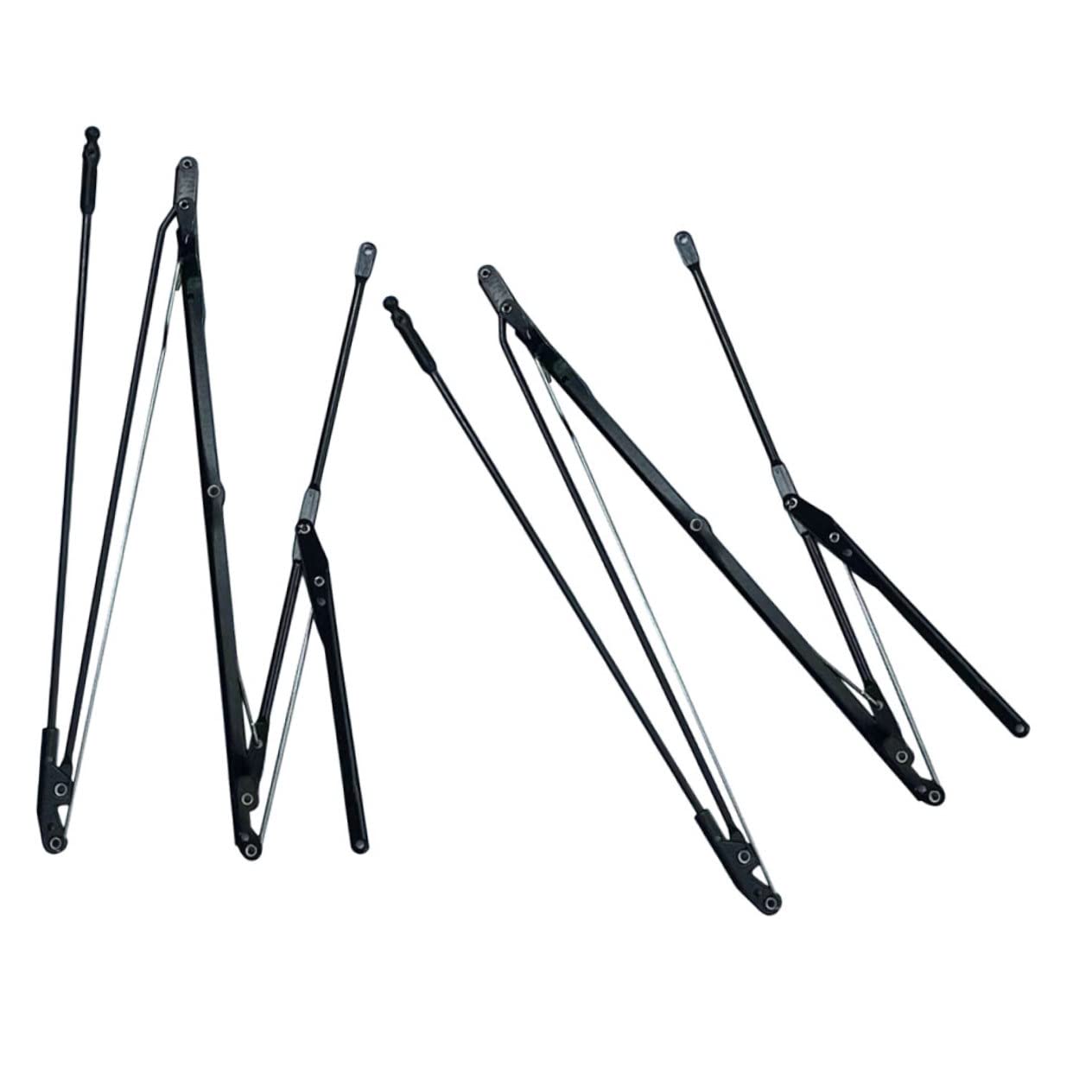 Accesorios para paraguas kit de reparación de paraguas mini Piezas duraderas Accesorios prácticos sombrillas costillas de reparación de paraguas plegables planchar Black