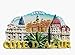 Cote d'Azur Aimant de réfrigérateur 3D Cannes Menton Nice France Souvenir de voyage Collection cadeau de décoration de maison et de cuisine