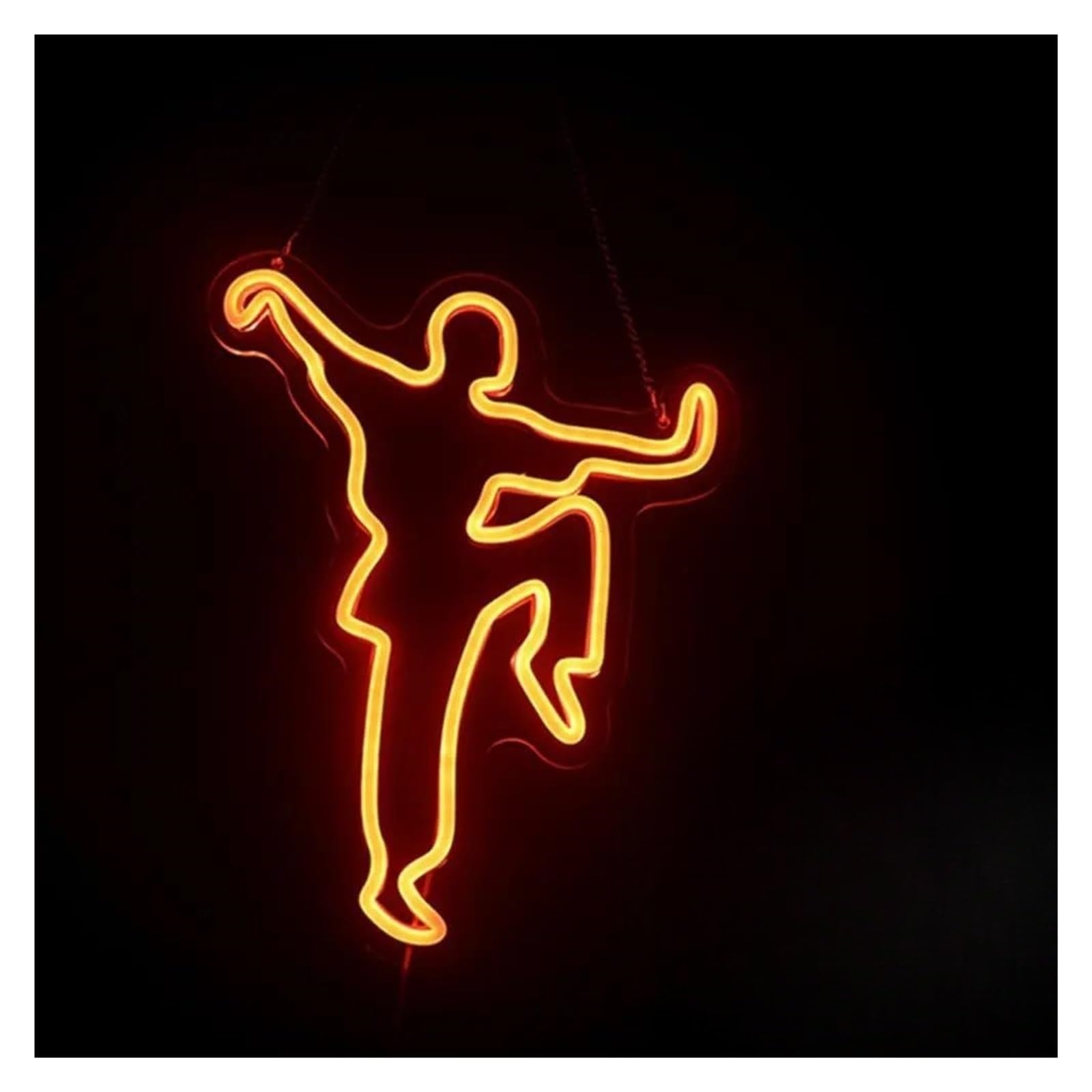 LEMST Sign Lamp Kung Fu Neon Lights, Suitable for Martial Arts Clubs, Gyms and Entertainment Spaces 35x27.5cm