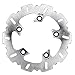GZYF Rear Brake Disc Rotor for Yamaha YZF R6 2003-2015, R1 2004-2014