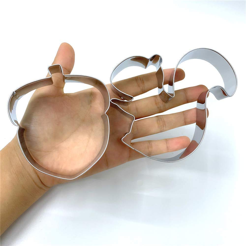 Stampino Per Biscotti A Forma Di Scoiattolo - Acciaio Inox 8x8 Cm - Stadter