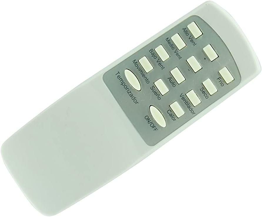 HCDZ Replacement Remote Control for Insignia NS-AC10PWH9 NS-AC12PWH9 NS-AC10PWH9-C NS-AC12PWH9-C NS-AC10P6WH NS-AC10P6WH-C NS-AC10PWH8 NS-AC12PWH8 Portable Air Conditioner