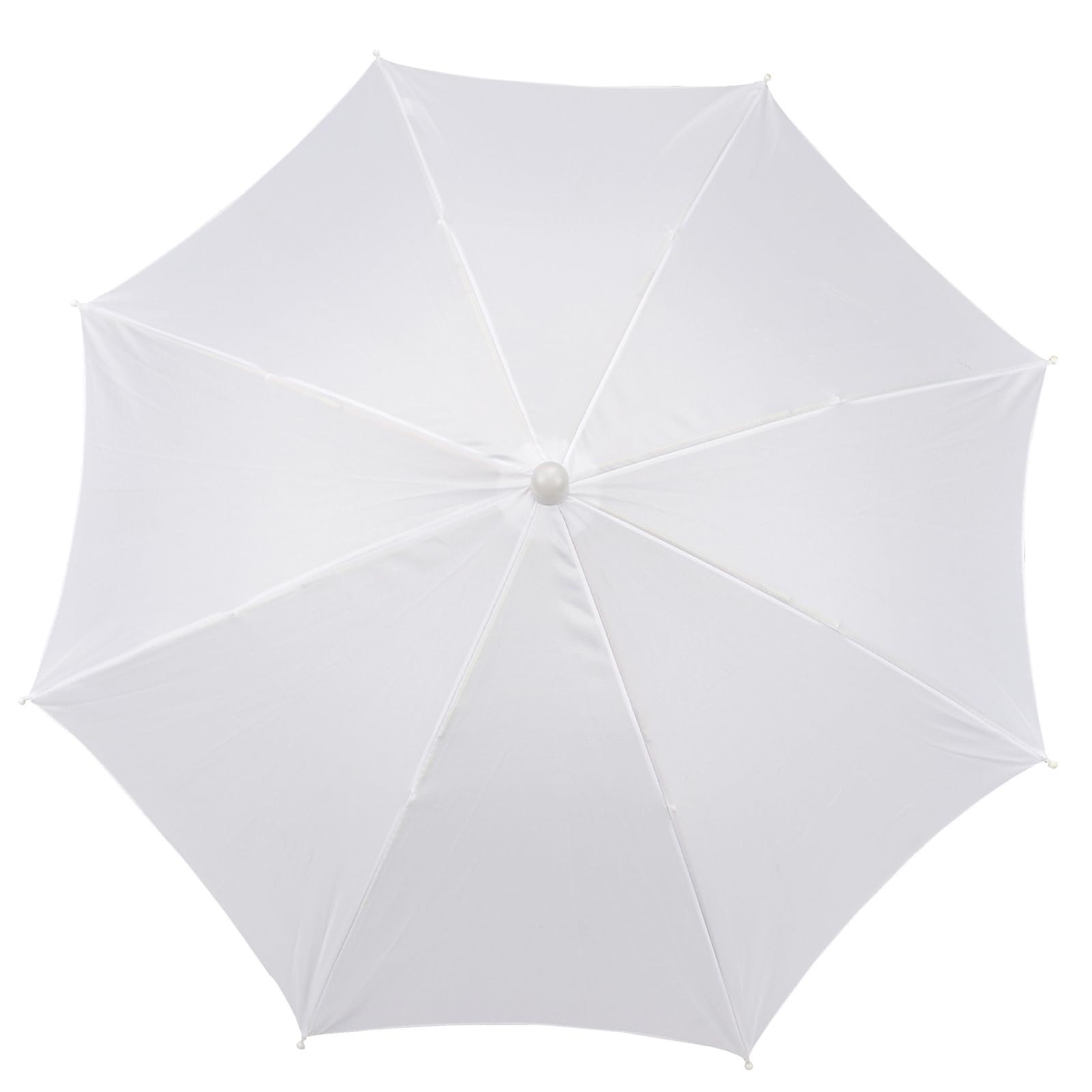 Magic Umbrella/Parasol Magic Tricks Appearing/Vanishing Magic Gimmick Stage Illusion Comedy Props Magcians Accessories(L40cm/15.74") (WHITE-5PCS)