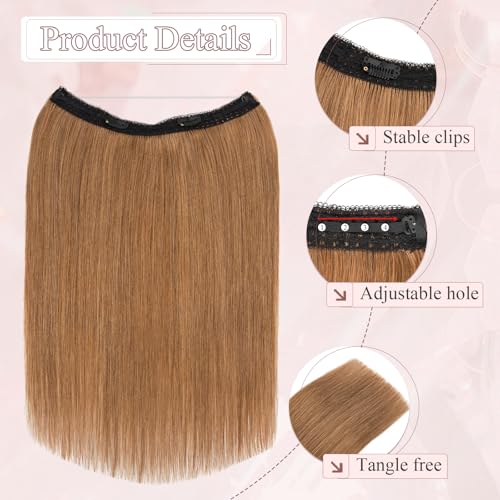 SEGOHAIR Halo Hair Extension Real Human Hair - Image 3