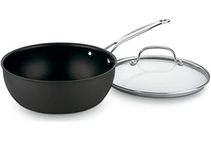 Cuisinart Chef's Classic Nonstick Hard-Anodized 3-Quart Saucepan with Cover