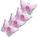 Pop The Party Colorful Butterfly Foil Balloons (Set of 4) – Elegant Butterfly-Shaped Helium Balloons for Birthday, Baby Shower, Garden & Theme Parties gallery image