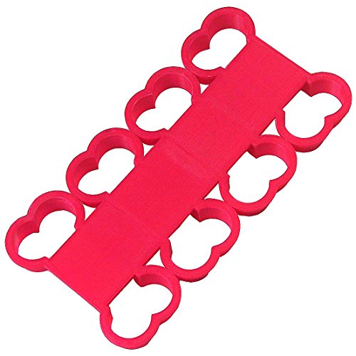 CookieCutterCom Dog Bone Multi Cutter Plastic 4
