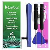 ✅ REPUESTO PERFECTO: La batería GadFull desarrollada especialmente para iPhone 6s. Importante: Ten en cuenta que esta batería solo funciona con los modelos de iPhone 6S - A1633 / A1688 / A1700 con todos los APN. (no es compatible con iPhone 6 / 6 Plus / 6S Plus)