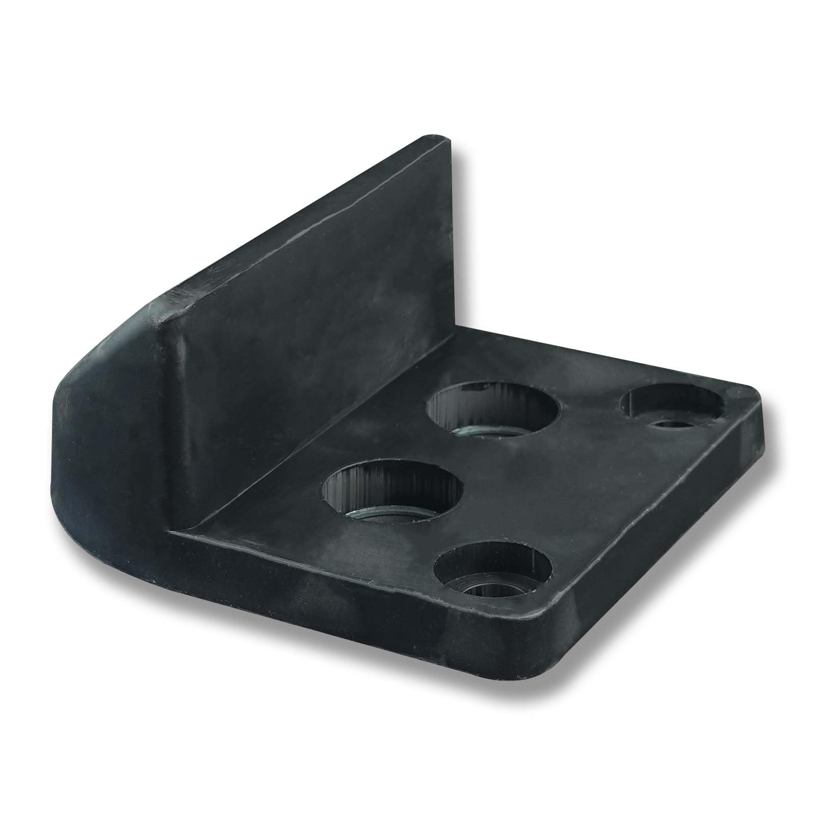 SCHARTEC Gate Stopper, Swing Gate, Floor Rubber End Stop, Floor Stop, Casserole for Swing Gate, Garden Gate