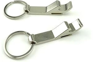 Honbay Keychain Bottle Opener - Animal-Themed Zinc Alloy Keyring Opener