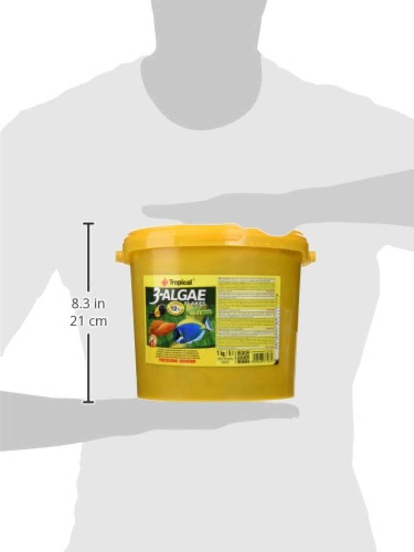 Tropical 3-Algae Flakes, 1er Pack (1 x 5 l)