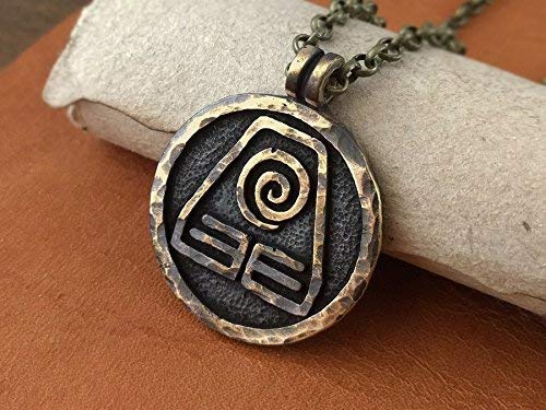 Avatar Last Airbender Jewelry Earth Element Necklace Pendant