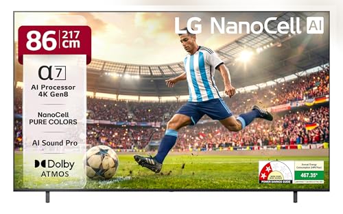 Image of LG 217 cm (86 Inches) Nano 85A Series 4K UHD Smart TV 86NANO85A6A
