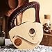 XuRX 21 Stringhe Lyre Harp, Strumento for Arpa in Mogano con Custodia da Trasporto/Tasto di Regolazione/a Catena di Ricambio/Manuale di Istruzioni, for Principianti Amanti della Musica (Color : C)