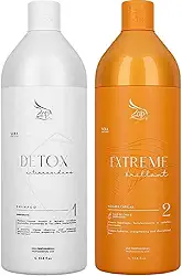Zap Extreme Brilliant - Kit Escova Progressiva Óleo de Chia e Queratina 2x 1L